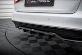 Maxton Design - Central Rear Splitter (with Vertical Bars) Audi A4 Competition B8 (Facelift) Rear Diffuser Maxton Design royalty-bespoke.myshopify.com