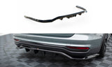 Maxton Design - Central Rear Splitter (with Vertical Bars) Audi A6 Allroad C8 Rear Diffuser Maxton Design royalty-bespoke.myshopify.com