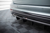 Maxton Design - Central Rear Splitter (with Vertical Bars) Audi A6 Allroad C8 Rear Diffuser Maxton Design royalty-bespoke.myshopify.com