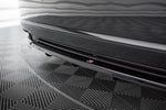 Maxton Design - Central Rear Splitter (with vertical bars) Audi A8 D4 (Facelift)