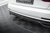 Maxton Design - Central Rear Splitter (with Vertical Bars) Audi A8 S-Line D5 Rear Diffuser Maxton Design royalty-bespoke.myshopify.com
