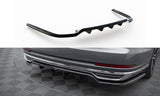 Maxton Design - Central Rear Splitter (with Vertical Bars) Audi A8 D5 Rear Diffuser Maxton Design royalty-bespoke.myshopify.com