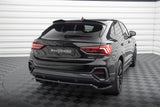 Maxton Design - Central Rear Splitter (with Vertical Bars) Audi Q3 Sportback F3 Rear Diffuser Maxton Design royalty-bespoke.myshopify.com