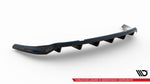 Maxton Design - Central Rear Splitter (with Vertical Bars) Audi Q3 Sportback F3