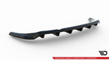 Maxton Design - Central Rear Splitter (with Vertical Bars) Audi Q3 Sportback F3 Rear Diffuser Maxton Design royalty-bespoke.myshopify.com