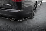 Maxton Design - Central Rear Splitter (with Vertical Bars) Audi RS6 Avant C6 Rear Diffuser Maxton Design royalty-bespoke.myshopify.com