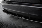 Maxton Design - Central Rear Splitter (with Vertical Bars) Audi RS6 Avant C6