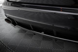 Maxton Design - Central Rear Splitter (with Vertical Bars) Audi RS6 Avant C6 Rear Diffuser Maxton Design royalty-bespoke.myshopify.com