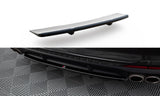 Maxton Design - Central Rear Splitter (with Vertical Bars) Audi S4 B9 (Facelift) Rear Diffuser Maxton Design royalty-bespoke.myshopify.com
