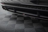 Maxton Design - Central Rear Splitter (with Vertical Bars) Audi S4 B9 (Facelift) Rear Diffuser Maxton Design royalty-bespoke.myshopify.com