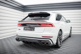 Maxton Design - Central Rear Splitter (with Vertical Bars) Audi SQ8 MK1 Rear Diffuser Maxton Design royalty-bespoke.myshopify.com