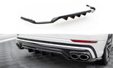 Maxton Design - Central Rear Splitter (with Vertical Bars) Audi SQ8 MK1 Rear Diffuser Maxton Design royalty-bespoke.myshopify.com