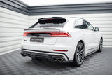 Maxton Design - Central Rear Splitter (with Vertical Bars) Audi SQ8 MK1 Rear Diffuser Maxton Design royalty-bespoke.myshopify.com