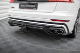 Maxton Design - Central Rear Splitter (with Vertical Bars) Audi SQ8 MK1 Rear Diffuser Maxton Design royalty-bespoke.myshopify.com