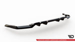 Maxton Design - Central Rear Splitter (with Vertical Bars) Audi Q8 S-Line / SQ8 (Facelift)