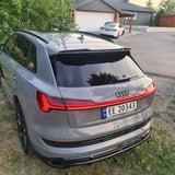 Maxton Design - Central Rear Splitter (with Vertical Bars) Audi E-Tron S-Line Rear Diffuser Maxton Design royalty-bespoke.myshopify.com
