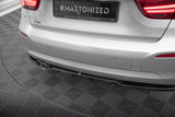 Maxton Design - Central Rear Splitter (with Vertical Bars) BMW Series 3 GT F34 (Facelift) Rear Diffuser Maxton Design royalty-bespoke.myshopify.com