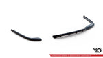 Maxton Design - Central Rear Splitter (with Vertical Bars) BMW Series 3 GT F34 (Facelift)