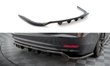 Maxton Design - Central Rear Splitter (with Vertical Bars) BMW Series 4 Gran Coupe F36 Rear Diffuser Maxton Design royalty-bespoke.myshopify.com