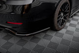 Maxton Design - Central Rear Splitter (with Vertical Bars) BMW Series 4 Gran Coupe F36 Rear Diffuser Maxton Design royalty-bespoke.myshopify.com