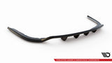 Maxton Design - Central Rear Splitter (with Vertical Bars) BMW Series 4 Gran Coupe F36 Rear Diffuser Maxton Design royalty-bespoke.myshopify.com