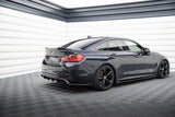 Maxton Design - Central Rear Splitter (with Vertical Bars) BMW Series 4 Gran Coupe / Coupe / Cabrio M-Pack F36 / F32 / F33 Rear Diffuser Maxton Design royalty-bespoke.myshopify.com