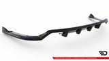 Maxton Design - Central Rear Splitter (with Vertical Bars) BMW Series 4 Gran Coupe / Coupe / Cabrio M-Pack F36 / F32 / F33 Rear Diffuser Maxton Design royalty-bespoke.myshopify.com