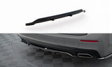 Maxton Design - Central Rear Splitter (with Vertical Bars) BMW Series 5 G30/G31 (Facelift) Rear Diffuser Maxton Design royalty-bespoke.myshopify.com