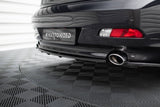 Maxton Design - Central Rear Splitter (with Vertical Bars) BMW Series 6 Coupe / Cabrio E63/E64