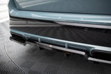 Maxton Design - Central Rear Splitter (with Vertical Bars) BMW X1 M-Pack U11 Rear Diffuser Maxton Design royalty-bespoke.myshopify.com