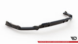 Maxton Design - Central Rear Splitter (with Vertical Bars) BMW X5M F95 (Facelift)