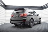 Maxton Design - Central Rear Splitter (with Vertical Bars) BMW X5 M-Pack F15 Rear Diffuser Maxton Design royalty-bespoke.myshopify.com