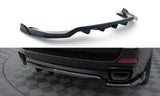 Maxton Design - Central Rear Splitter (with Vertical Bars) BMW X5 M-Pack F15 Rear Diffuser Maxton Design royalty-bespoke.myshopify.com