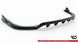 Maxton Design - Central Rear Splitter (with Vertical Bars) BMW X5 M-Pack G05 Rear Diffuser Maxton Design royalty-bespoke.myshopify.com