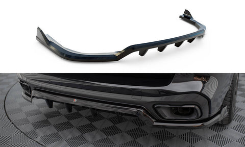 Maxton Design - Central Rear Splitter (with Vertical Bars) BMW X5 M-Pack G05 Rear Diffuser Maxton Design royalty-bespoke.myshopify.com