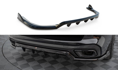 Maxton Design - Central Rear Splitter (with Vertical Bars) BMW X5 M-Pack G05