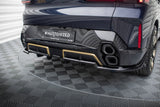Maxton Design - Central Rear Splitter (with Vertical Bars) BMW XM G09 Rear Diffuser Maxton Design royalty-bespoke.myshopify.com
