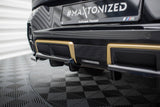 Maxton Design - Central Rear Splitter (with Vertical Bars) BMW XM G09 Rear Diffuser Maxton Design royalty-bespoke.myshopify.com