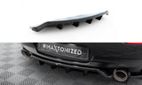Maxton Design - Central Rear Splitter (with Vertical Bars) BMW Z4 M-Pack E89 (Facelift) Rear Diffuser Maxton Design royalty-bespoke.myshopify.com