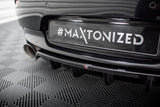 Maxton Design - Central Rear Splitter (with Vertical Bars) BMW Z4 M-Pack E89 (Facelift) Rear Diffuser Maxton Design royalty-bespoke.myshopify.com