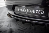Maxton Design - Central Rear Splitter (with Vertical Bars) BMW Z4 M-Pack E89 (Facelift)
