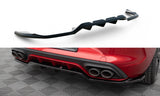 Maxton Design - Central Rear Splitter (with Vertical Bars) Cupra Leon Hatchback MK1 Rear Diffuser Maxton Design royalty-bespoke.myshopify.com