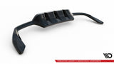 Maxton Design - Central Rear Splitter (with Vertical Bars) Cupra Leon Hatchback MK1 Rear Diffuser Maxton Design royalty-bespoke.myshopify.com