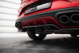 Maxton Design - Central Rear Splitter (with Vertical Bars) Cupra Leon Hatchback MK1 Rear Diffuser Maxton Design royalty-bespoke.myshopify.com