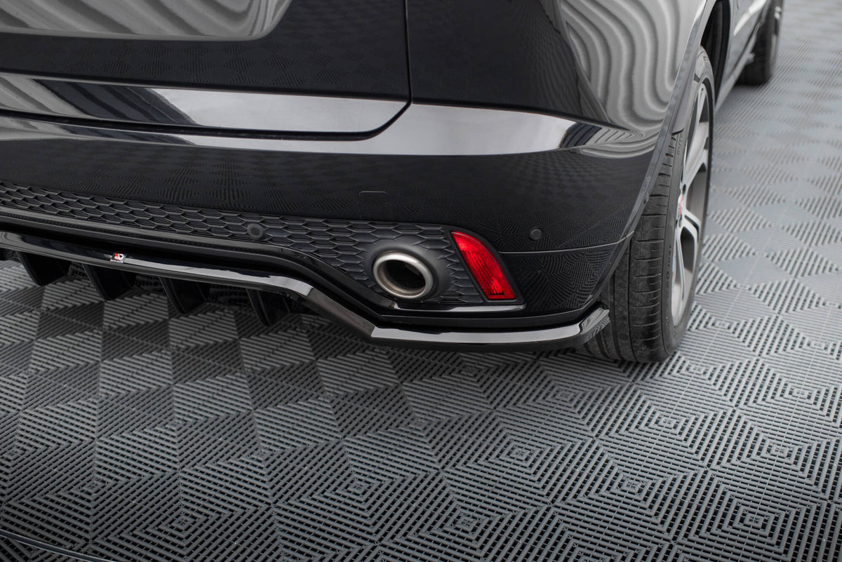 Maxton Design - Central Rear Splitter (with Vertical Bars) Jaguar E ...