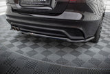 Maxton Design - Central Rear Splitter (with Vertical Bars) Jaguar XE X760 (Facelift) Rear Diffuser Maxton Design royalty-bespoke.myshopify.com