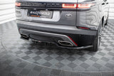 Maxton Design - Central Rear Splitter (with Vertical Bars) Range Rover Velar R-Dynamic MK1 Rear Diffuser Maxton Design royalty-bespoke.myshopify.com