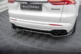 Maxton Design - Central Rear Splitter (with Vertical Bars) Maserati Grecale GT / Modena MK1 Rear Diffuser Maxton Design royalty-bespoke.myshopify.com