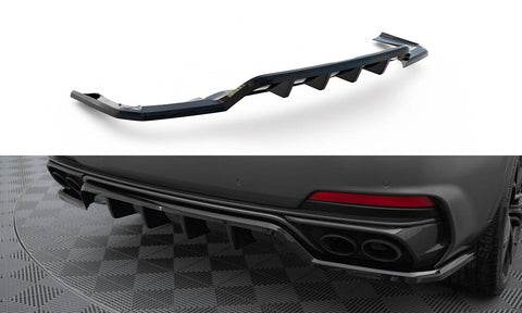 Maxton Design - Central Rear Splitter (with Vertical Bars) Maserati Levante Trofeo MK1