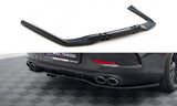 Maxton Design - Central Rear Splitter (with vertical bars) Mercedes Benz AMG GT 53 4-Door Coupe Rear Diffuser Maxton Design royalty-bespoke.myshopify.com
